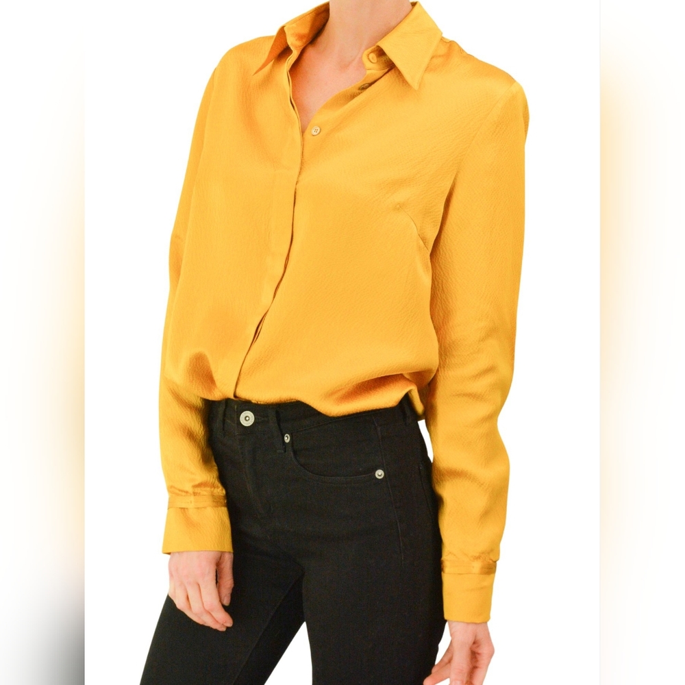 NWT sz 36 $990 Gabriela Hearst Cruz blouse